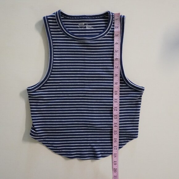 Aerie Ribbed Tank Cropped size Large - Picture 5 of 6
